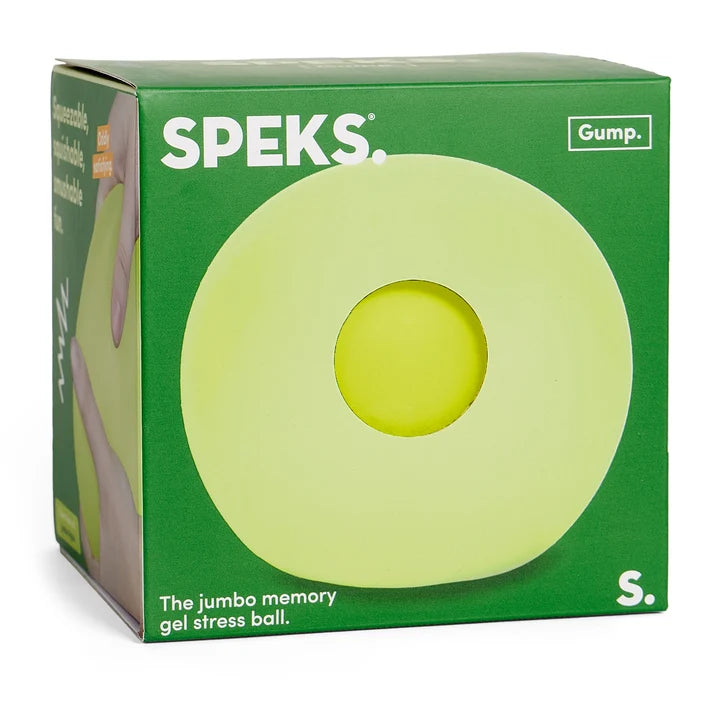 Speks - Gump Jumbo Memory Stress Ball - Algae