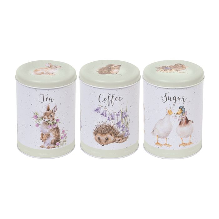 Wrendale Designs - 'The Country Set' Country Animal Tea Coffee Sugar Set