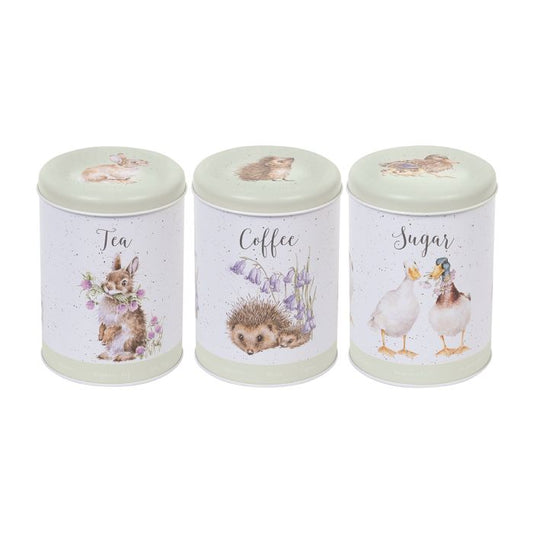Wrendale Designs - 'The Country Set' Country Animal Tea Coffee Sugar Set