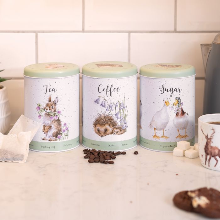 Wrendale Designs - 'The Country Set' Country Animal Tea Coffee Sugar Set
