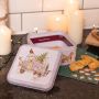 Wrendale Designs - 'Winter Woodland' Christmas Animals Square Tin