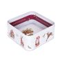 Wrendale Designs - 'Winter Woodland' Christmas Animals Square Tin