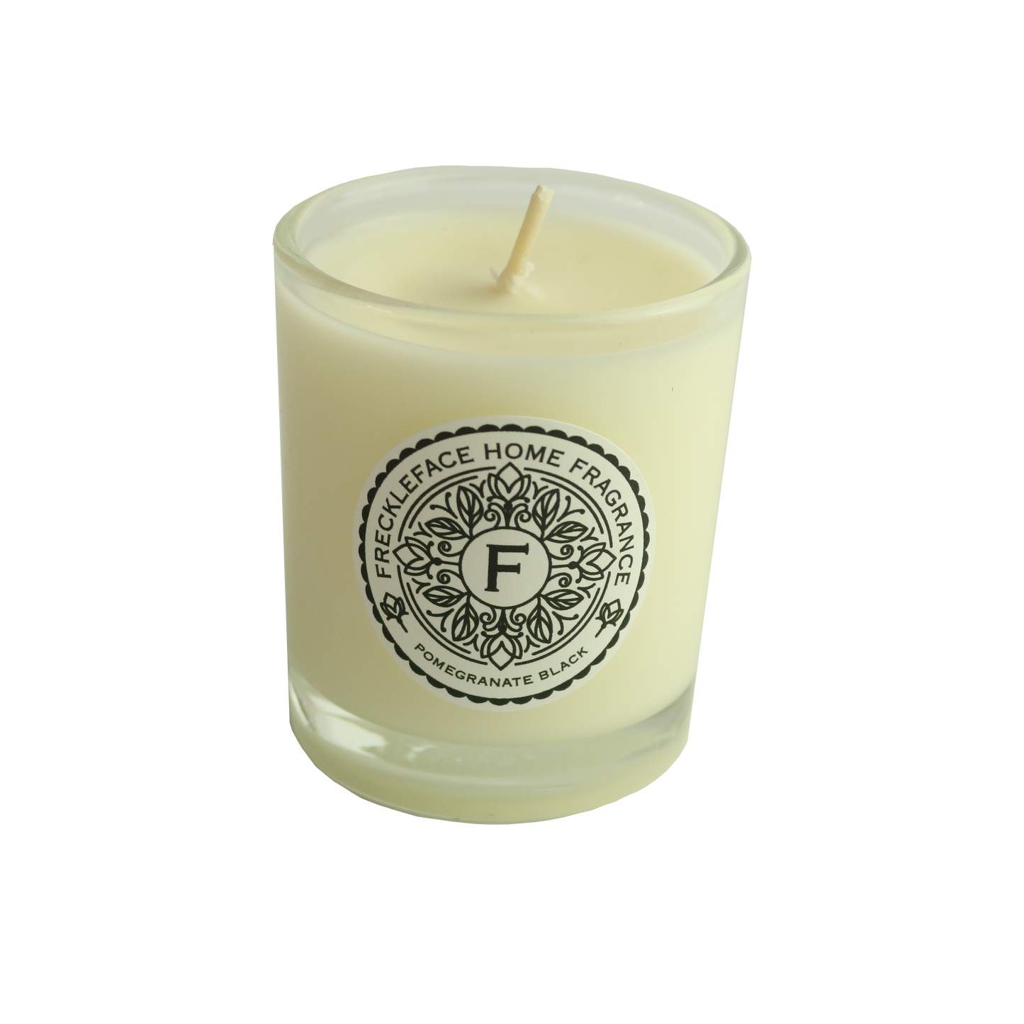 Freckleface - 'Pomegranate Black' Luxury Mini Scented Candle