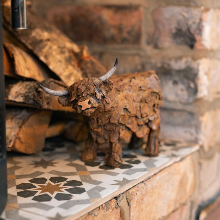 Wrendale Designs - 'Gordon' Highland Cow Figurine