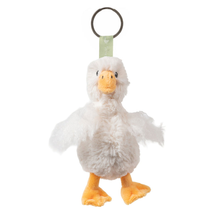 Wrendale Designs - 'Pearl' Goose Plush Keyring
