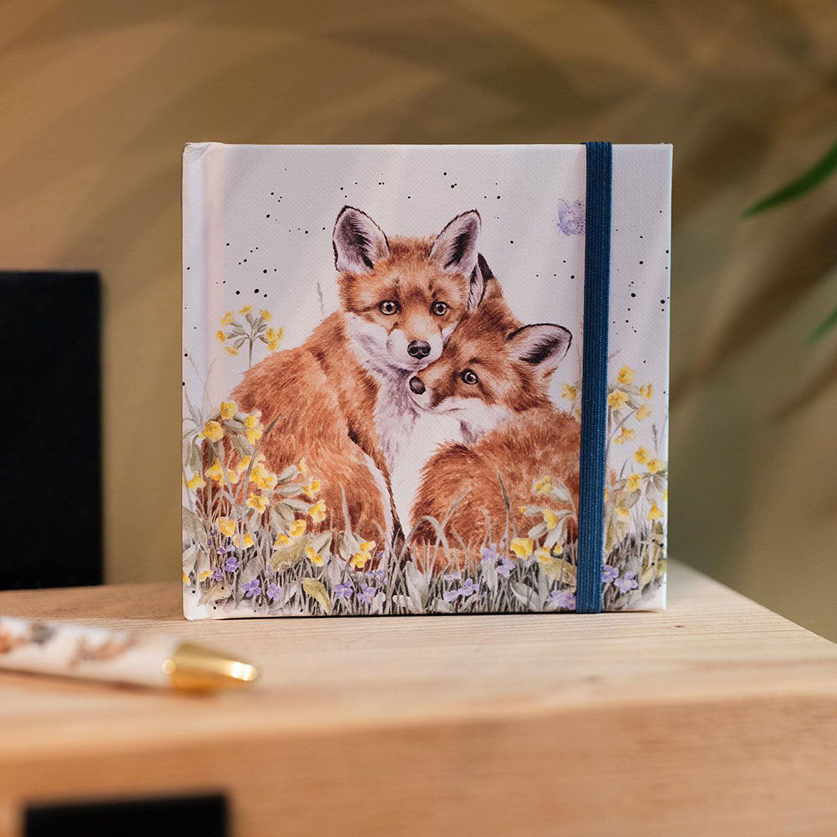 Wrendale Designs - 'Growing Wild Together' Fox Mini Hardback Notebook
