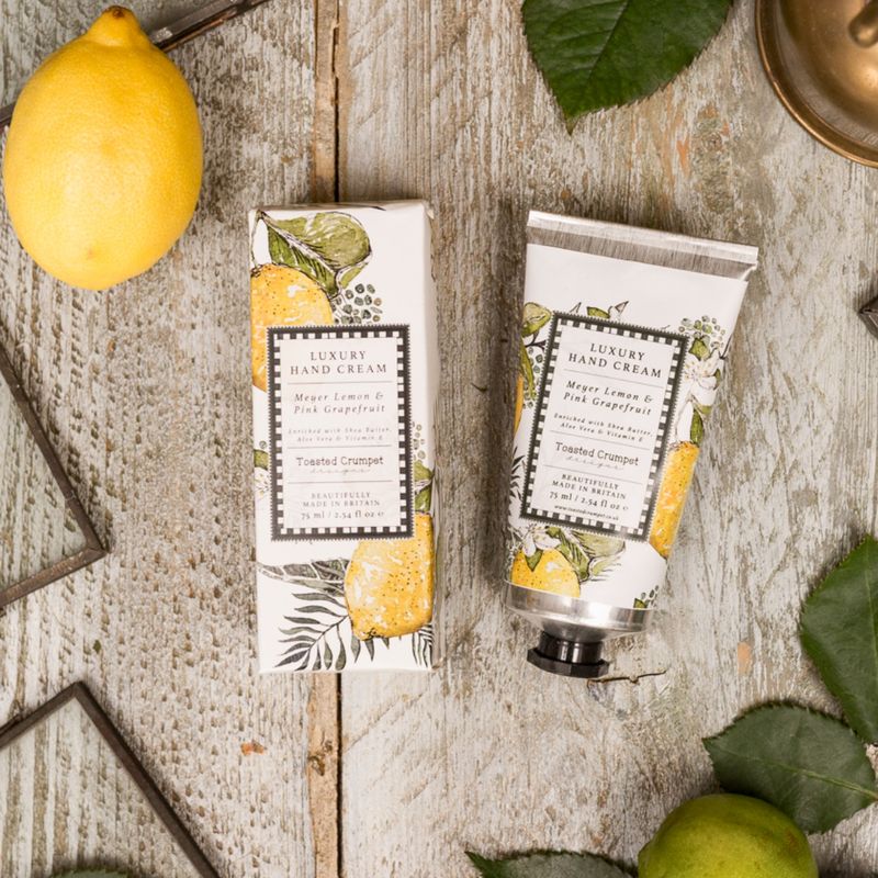 Toasted Crumpet - Meyer Lemon & Pink Grapefruit Luxury Hand Cream