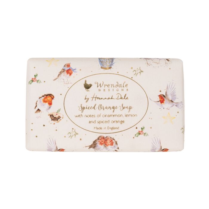 Wrendale Designs - 'Spiced Orange' Robin Christmas Soap