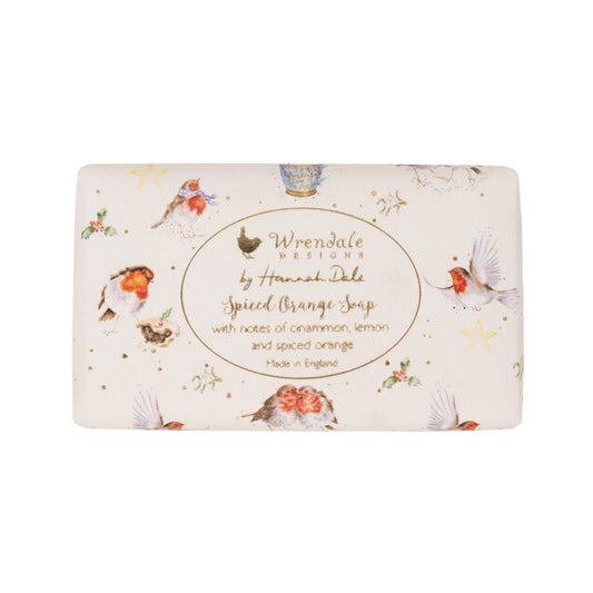 Wrendale Designs - 'Spiced Orange' Robin Christmas Soap
