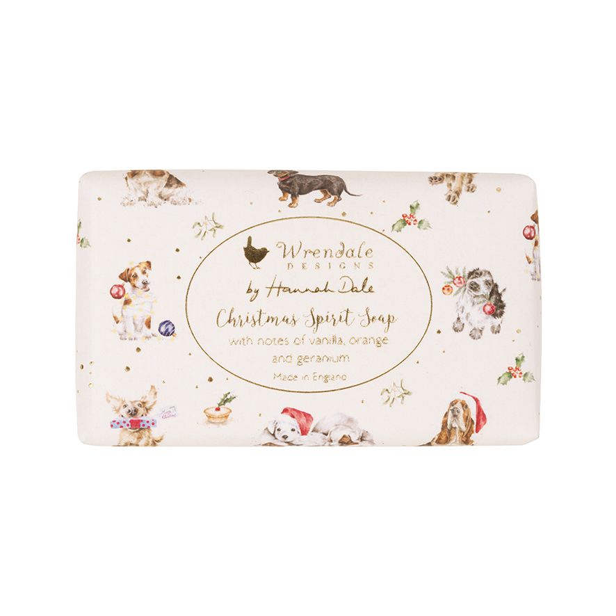 Wrendale Designs - 'Christmas Spirit' Christmas Soap - Dog