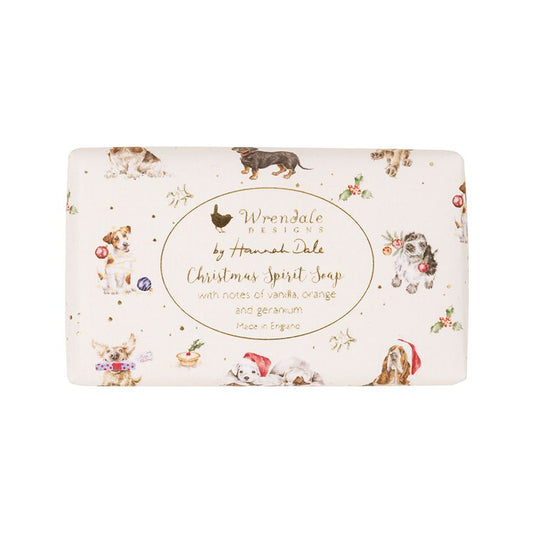 Wrendale Designs - 'Christmas Spirit' Christmas Soap - Dog