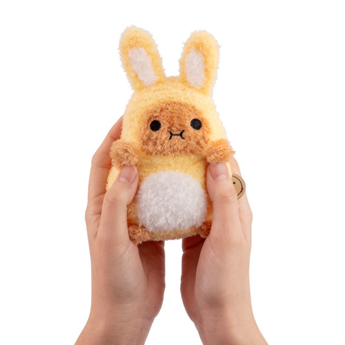 Noodoll - Yellow Bunny Ricespud Mini Sitting Plush Toy
